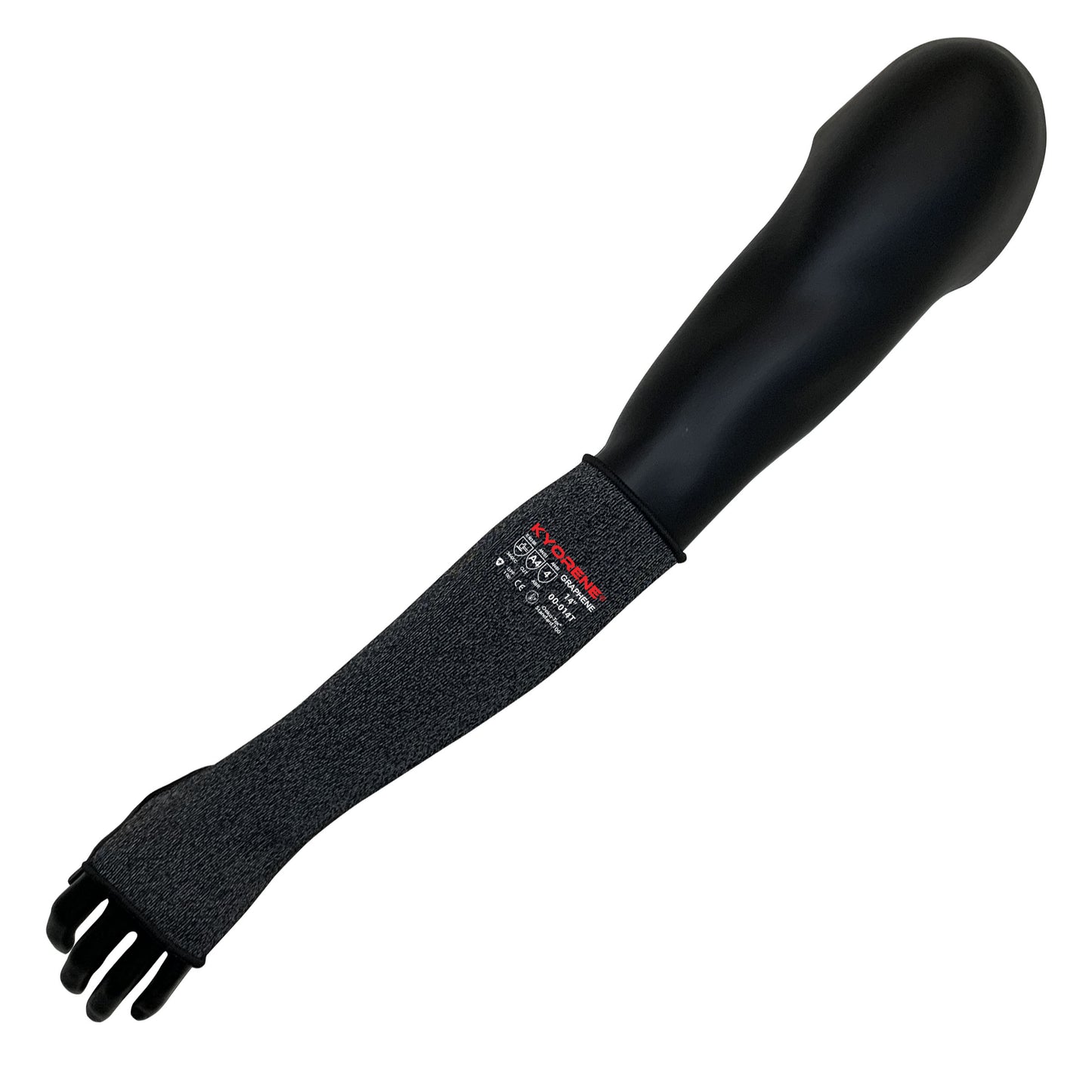 14" Gray Kyorene® Graphene A4 Sleeve With Thumb Hole 120ea/cs