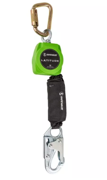 Latitude 6' Single Web SRL-P: Carabiner, Snap Hook