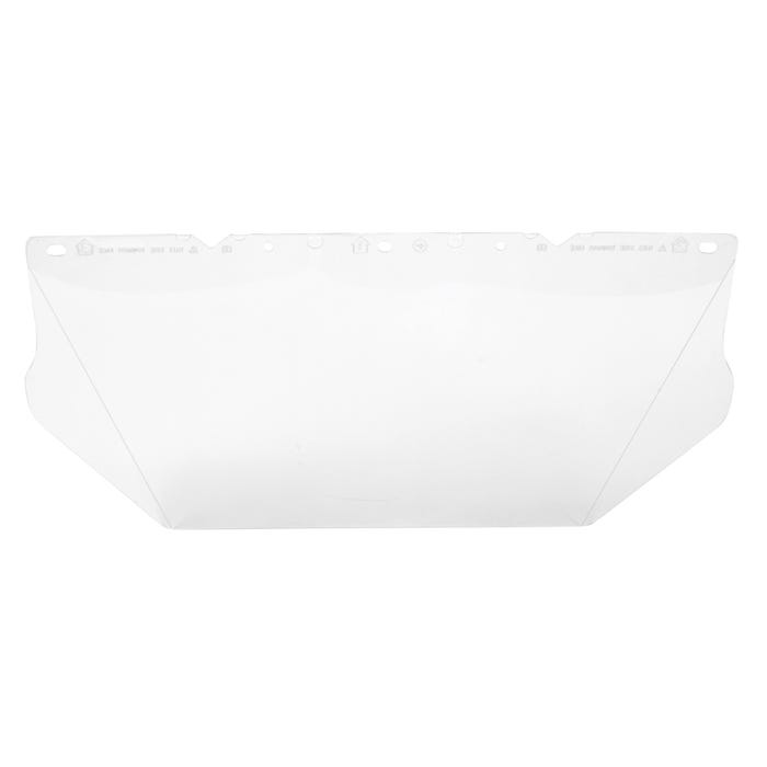 V-Gard Visor, Contoured, Clear PC (8"x17"x.04") 100EA/1CS
