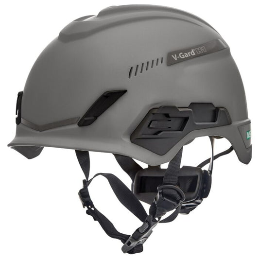 V-Gard H1 helmet, tri-vent, HDPE cap style climbing helmet with ratchet suspension 
16EA/1CS