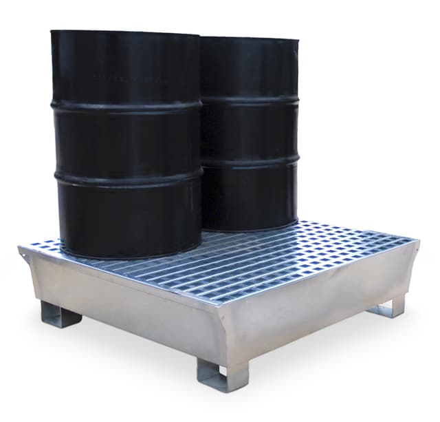 Ultra-Spill Pallet - Steel Model - 4-Drum (S4), 50 X 48 X 13, 68 gal containment capacity