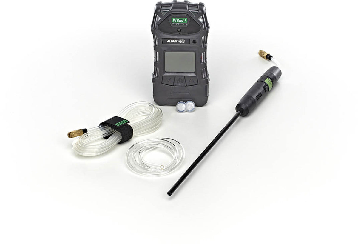 ALTAIR 5X Detector Mono (LEL,O2,CO,H2S,SO2), (UL), Charcoal, Standard, Monochrome Display, 10' Line, 1' Probe