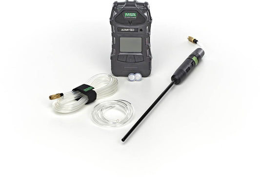 ALTAIR 5X Detector Mono (LEL,O2,CO,H2S,SO2), (UL), Charcoal, Standard, Monochrome Display, 10' Line, 1' Probe