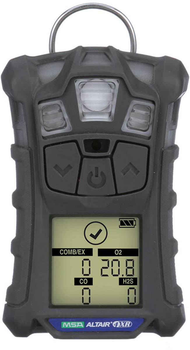 ALTAIR 4XR Multigas Detector, (LEL, O2, H2S & CO), Charcoal case, North American charger