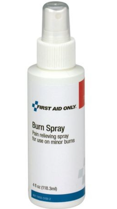 First Aid Burn Spray, 4oz. Pump