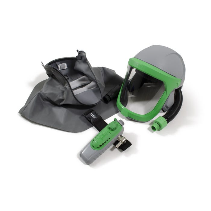 PRB Z-Link Respirator Helmet Assembly with Zytec FR Shoulder Cape