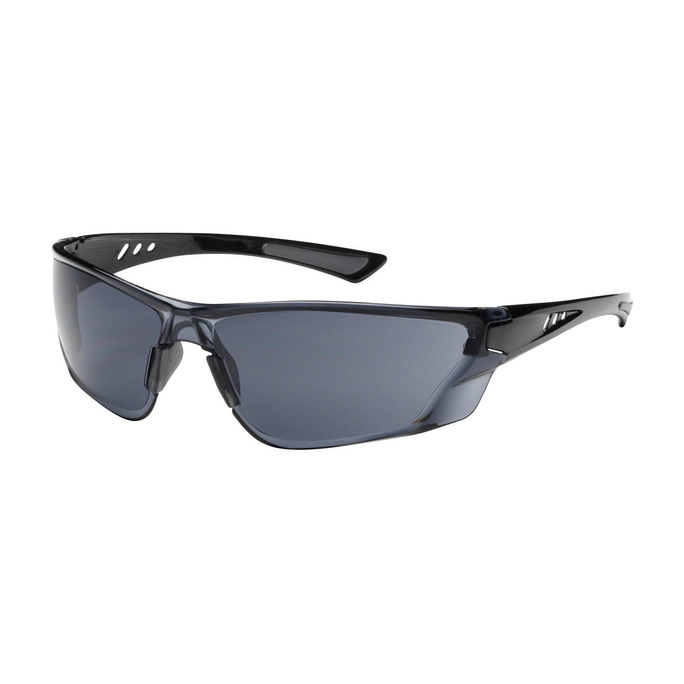 PIP Recon Gray Safety Glasses With Gray FogLess 3Sixty Anti-Scratch/Anti-Fog Lens, 12/bx