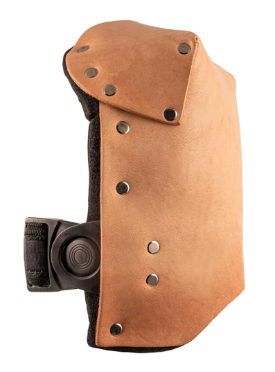 Alta Deluxe Leather Knee Pad w/ Neoprene Strap