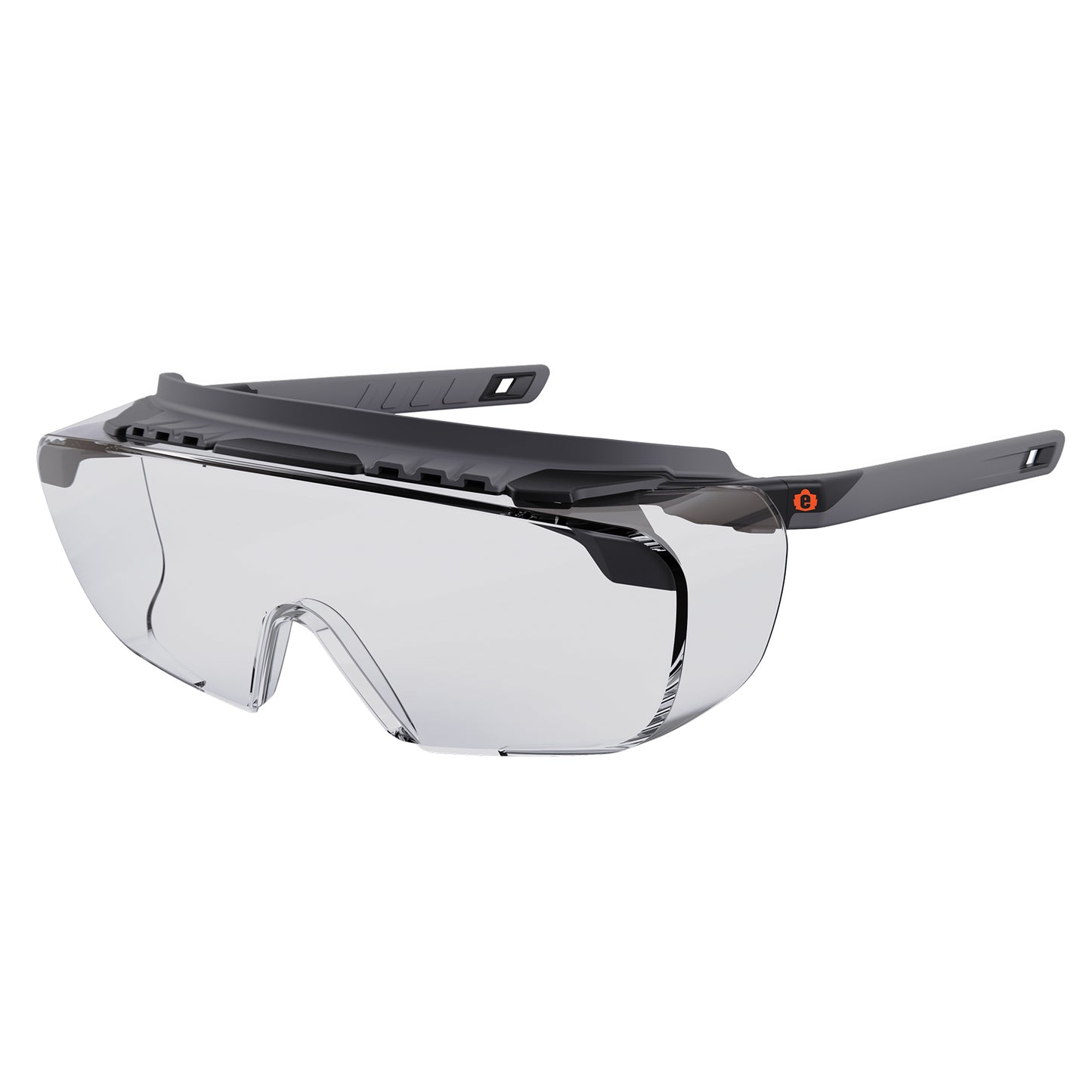 OTS clear Skullerz OSMIN Anti-Scratch & Enhanced Anti-Fog Safety Glasses, Sunglasses