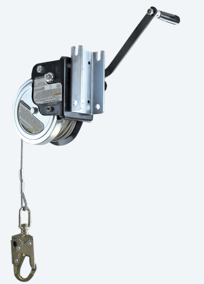 60' Personnel Winch Galvanized Cable w Storage Bag