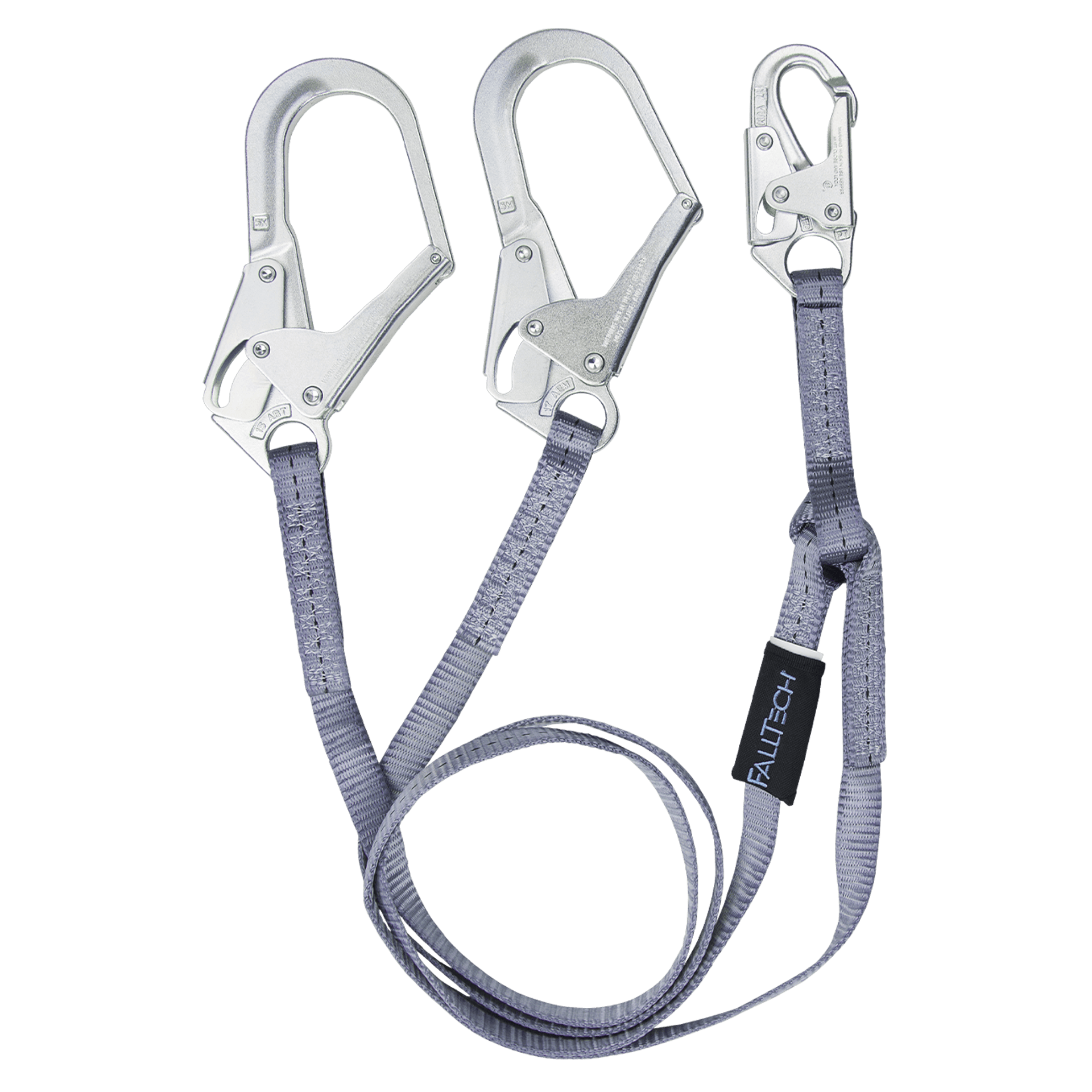 6' Restraint Y-Leg Lanyard with Rebar Hooks