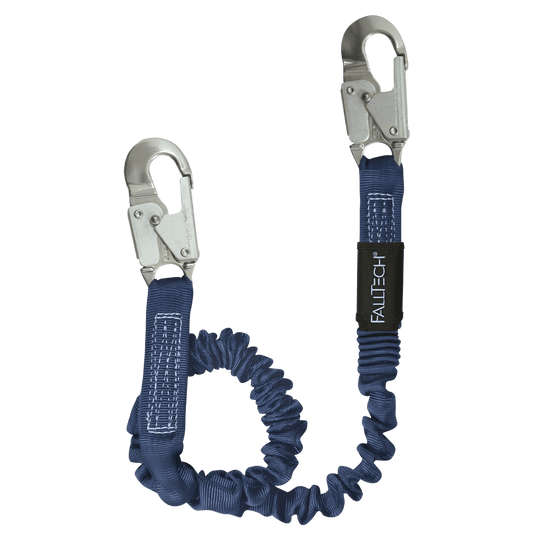 6' SAL Single Leg; ElasTech with Alum Snap Hooks