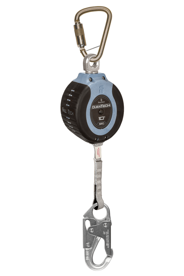 10' Web SRD Steel Carabiner + Steel Snap Hook DuraTech