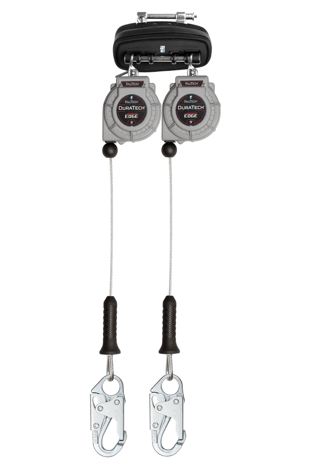 9' DuraTech® Leading Edge Personal SRL with Steel Snap Hooks