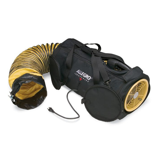 8" AC Air Bag Blower w/ 15' Ducting