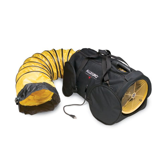 12" AC Air Bag Blower w/ 15' Ducting