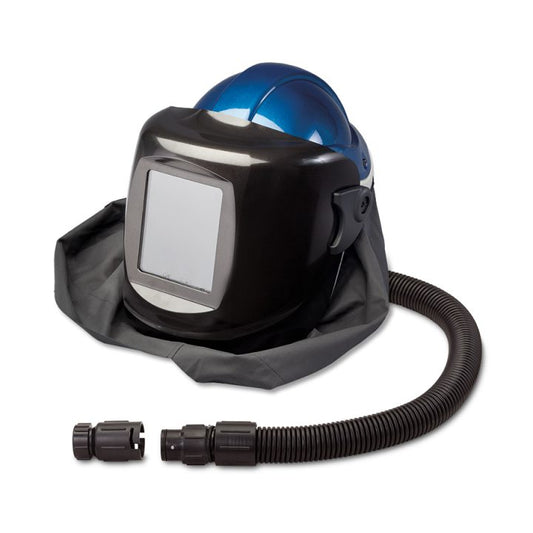 Deluxe Supplied Air Shield & Welding Helmet w/LP Adapter