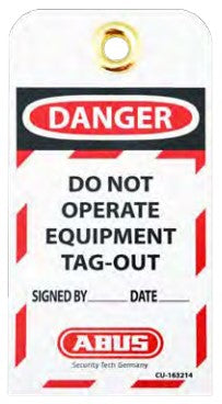 LOTO Tags 10/pk - Do Not Operate