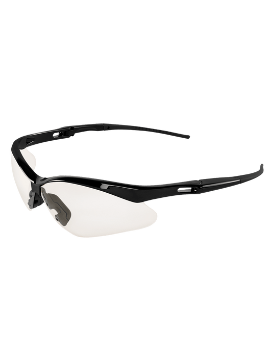 Spearfish® Indoor/Outdoor Lens, Shiny Black Frame Safety Glasses