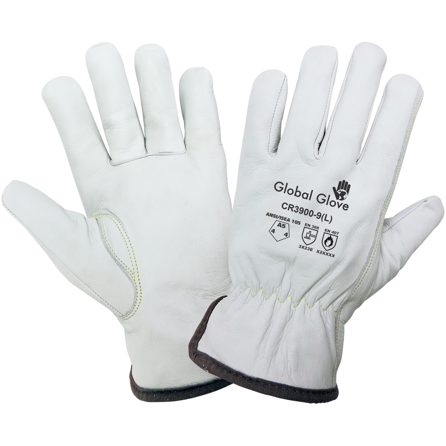 Goatskin leather driver, cut level A5, size 11 6DZ/1CS