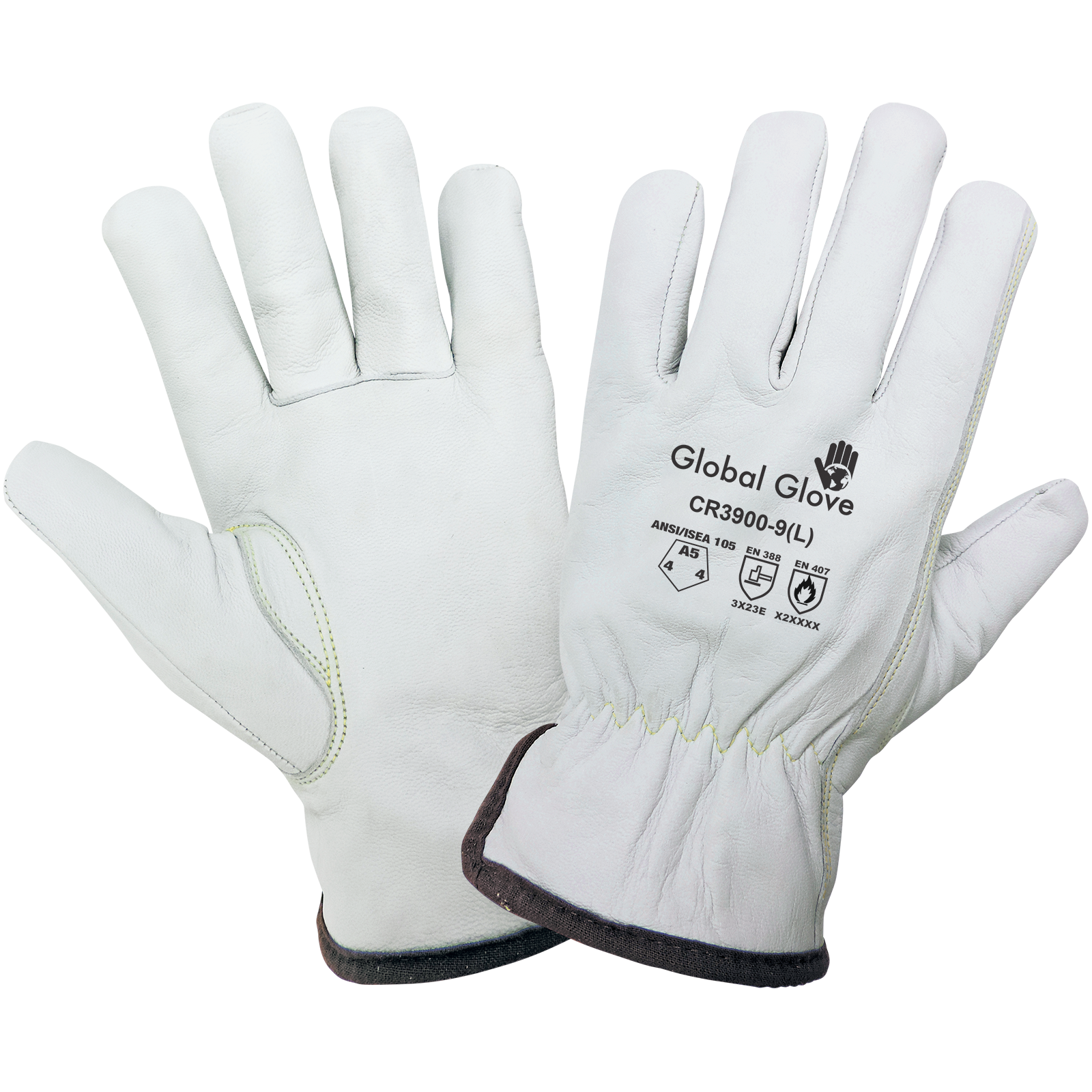 Goatskin leather driver, cut level A5, size 11 6DZ/1CS