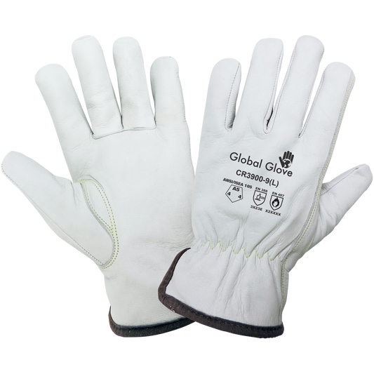 Goatskin leather driver, cut level A5, size 11 6DZ/1CS