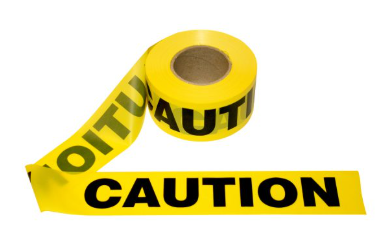 Barricade Tape, CAUTION