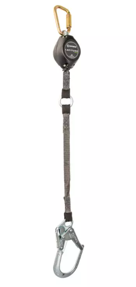 Latitude HD 9' Single Web SRL-P: Carabiner, Rebar Hook