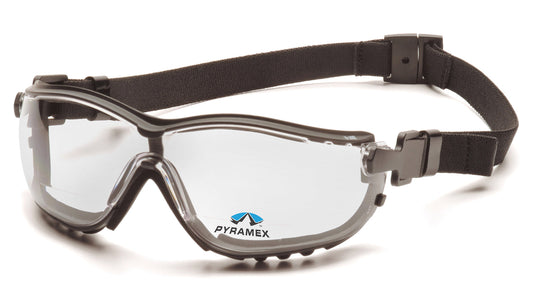 Clear H2X Anti-Fog - Foam Lined Bifocal - 6/bx