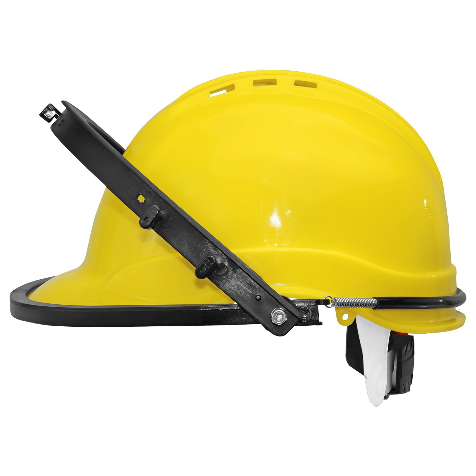 Bullhead Safety Head Protection Plastic Bracket Accessory For Cap Style Hard Hat, fits variety of face shields (HH-V1)