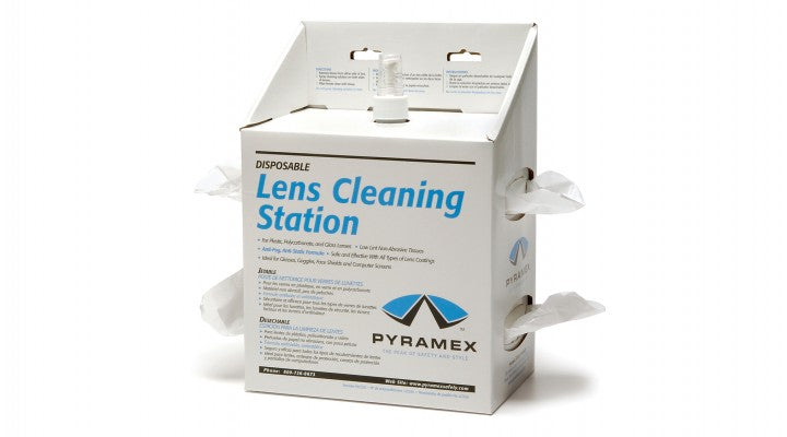 Lens Cleaning Station w/16 oz Cleaning Solution/1200 tissues, 4/cs