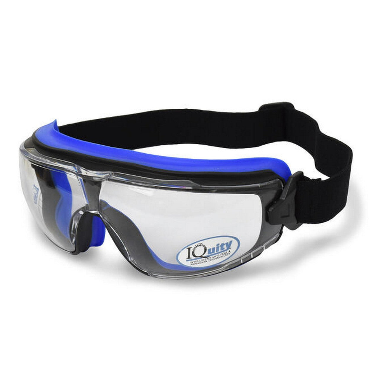 Iquity Anti-Fog Technology, Low Profile Frame, Soft Rubber Gasket, Neoprene Strap, Replacement Lens Option
