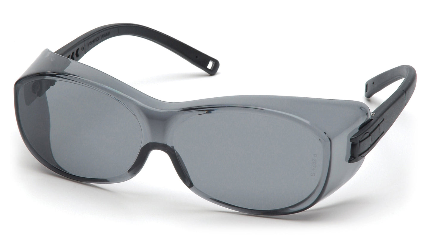 Gray Lens with Black Temples, over the glass, 99% UVA/B/C protection, 12ea/1bx, 25bx/1cs
