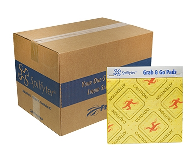 Grab N' Go Pads, 14" X 16" Light Duty Spilfyter