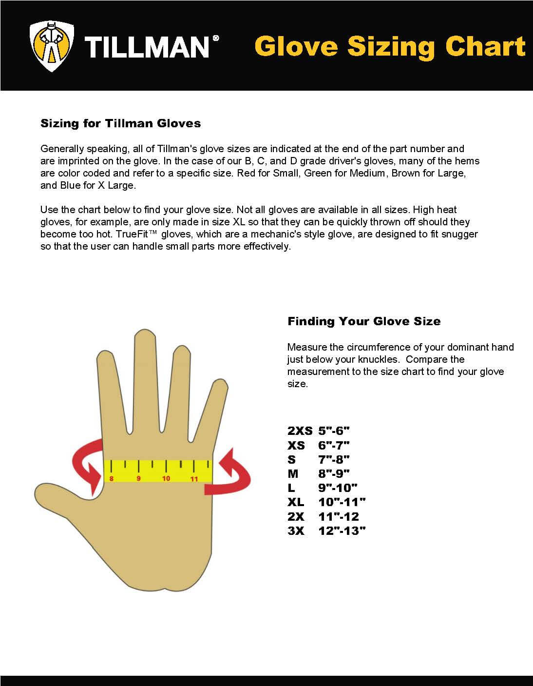 Tillman 1488 TrueFit® TIG Glove