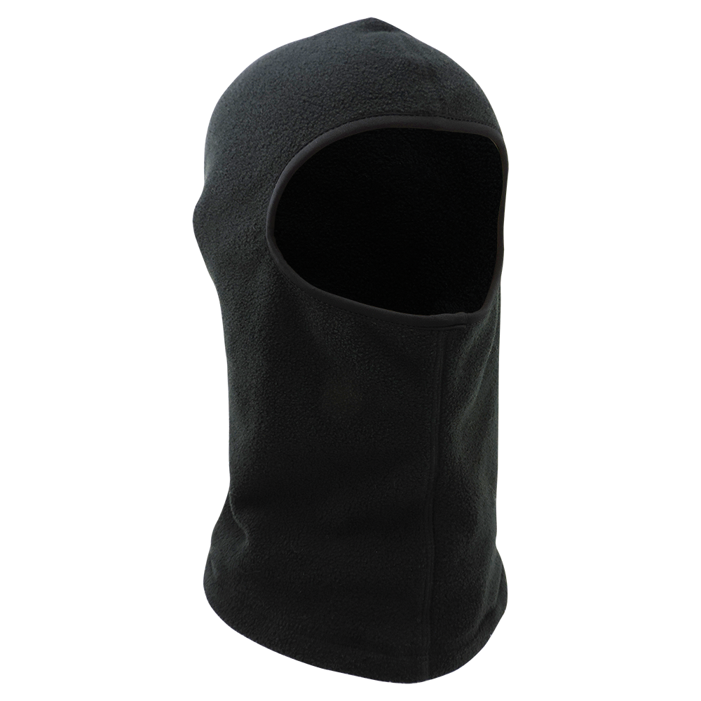 Bullhead Safety Black Winter Liners Shoulder-Length Fleece Thermal Balaclava