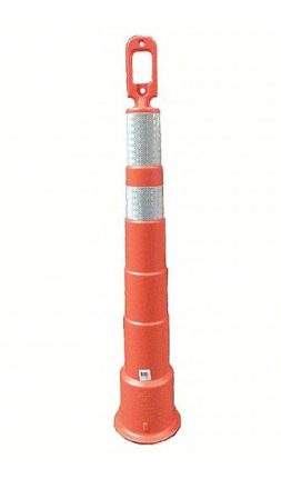 Orange Channelizer Cone -4" Hi-Intensity *Cone Only*