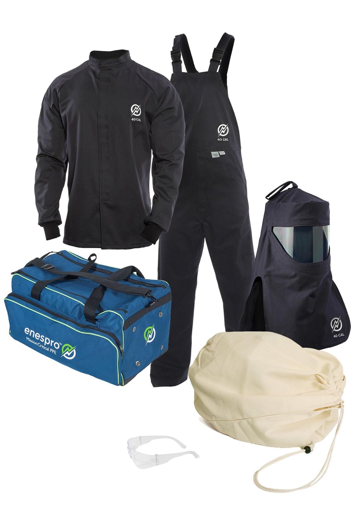 Enespro Apex 40 cal Kit LF Hood w/Dual Fans, Gloves