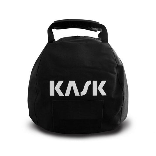 Kask Reinforced Helmet Bag with handles and zipper, black with Kask logo