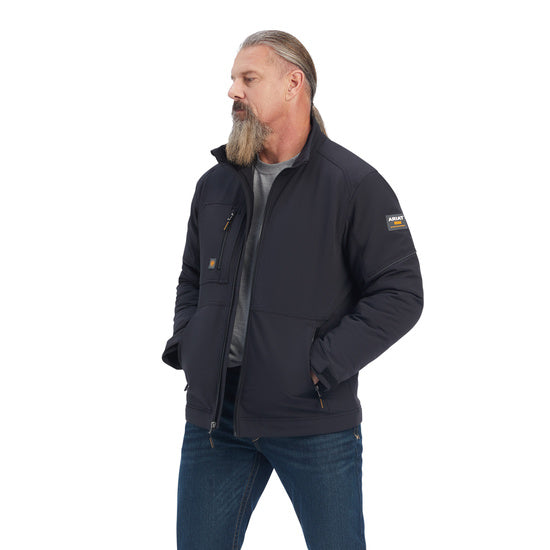 Rebar Dri-Tek DuraStretch Insulated jacket, black, no hood