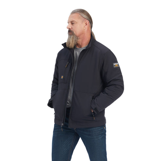 Rebar Dri-Tek DuraStretch Insulated jacket, black, no hood