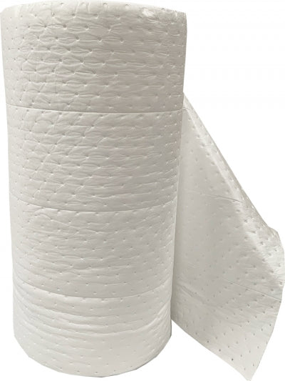 30"x150' oil only three-ply SMS sorbent roll, perforated