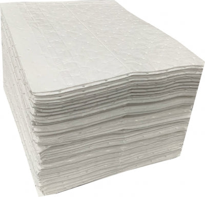 15" x 18" oil only three-ply SMS sorbent pads 100CT/1BG
