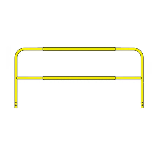 5.5Ft. - 7.5Ft. Adjustable Guardrail Kit--Ts22 Safety Yellow Call For Custom Colors