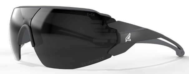 Taven - Black Frame with Hi-Vis Yellow TPR/Vapor Shield Smoke Lenses