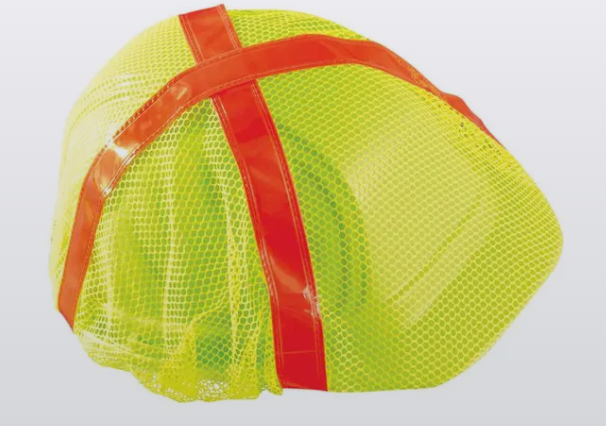High Visibility Hard Hat Cover Lime