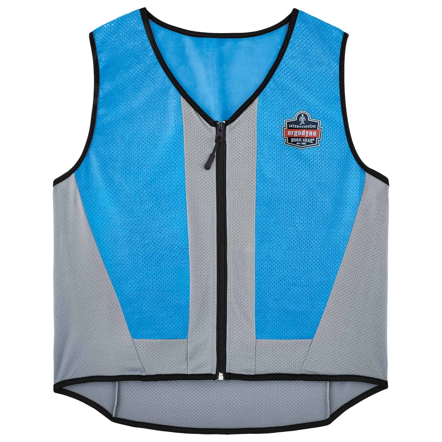 Wet Evaporative Cooling Vest - PVA - Zipper 

