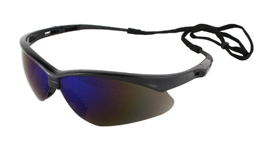 V30 Nemesis™ Safety Glasses, Blue Mirror,