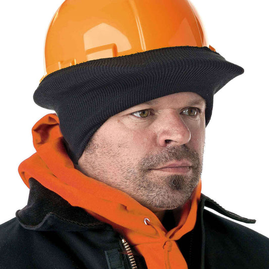 N-Ferno 6810 Stretch Cap - half style, black, 100% poly