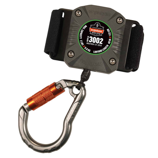 Squids 3002 Retractable Lanyard - Carabiner Belt Loop - 2lbs 1EA/90CS 

